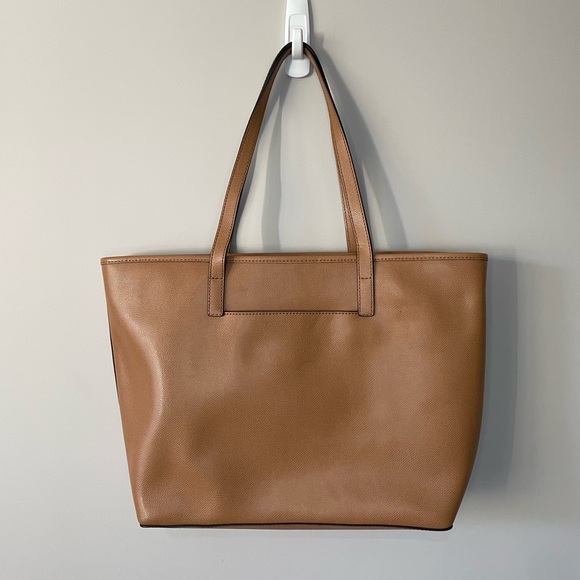 Michael Kors brown leather tote shoulder bag large - Picture 7 of 16